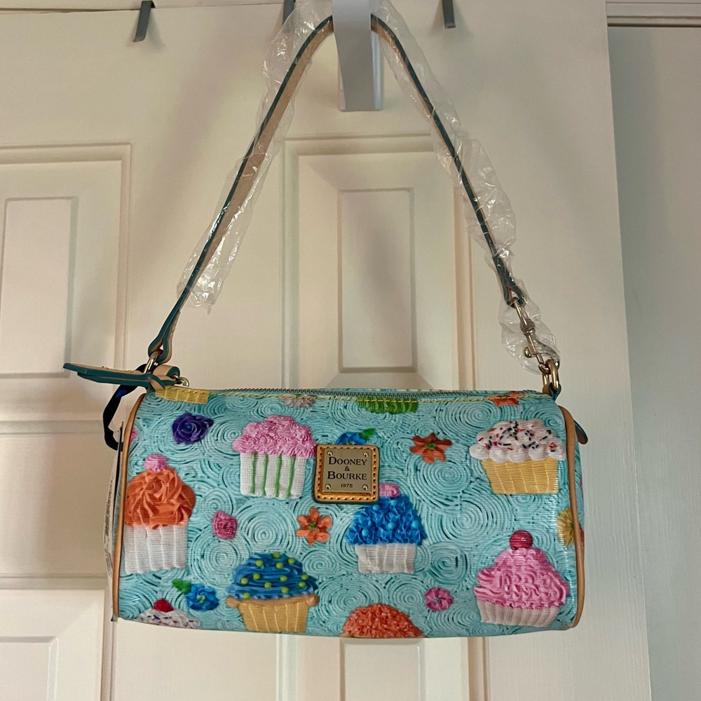 Dooney & Bourke Cupcake Barrel Shoulder Bag NWT